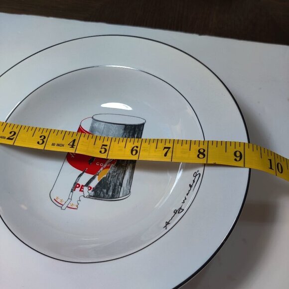 Tomato Soup Bowls Art Can Block Series of 4, signed by Pop Artist Andy Warhol. - Picture 2 of 9